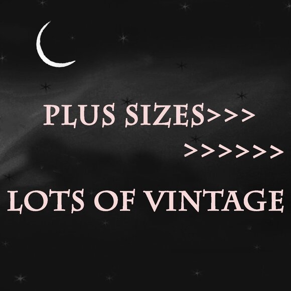 Plus Sizes Start Here, Lots of fun Vintage Too - Picture 1 of 5